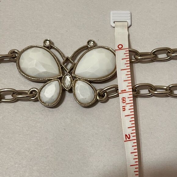 Silver Chain Belt With Butterfly Detail - Picture 10 of 10